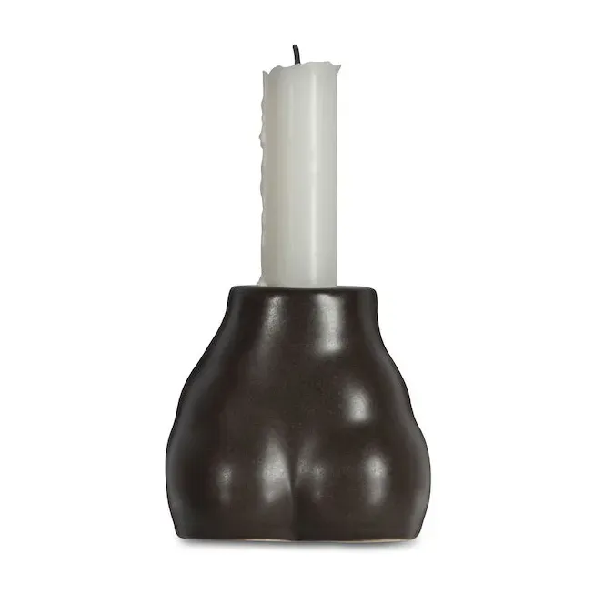 Alternativ bild 0 för Byon - Nature Ljusstake 19 cm Svart
