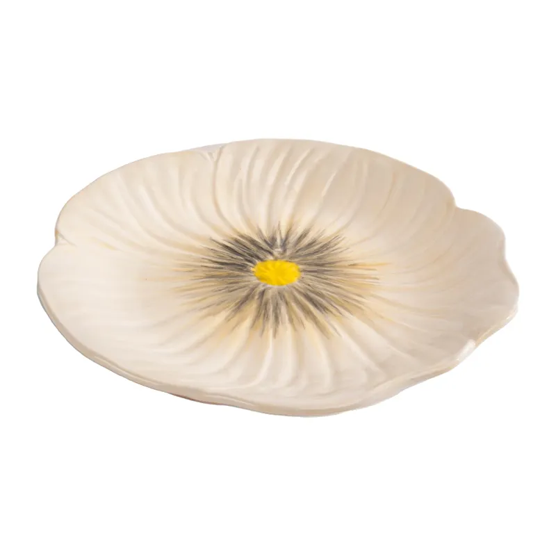Alternativ bild 0 för Byon Poppy assiett 21 cm, beige