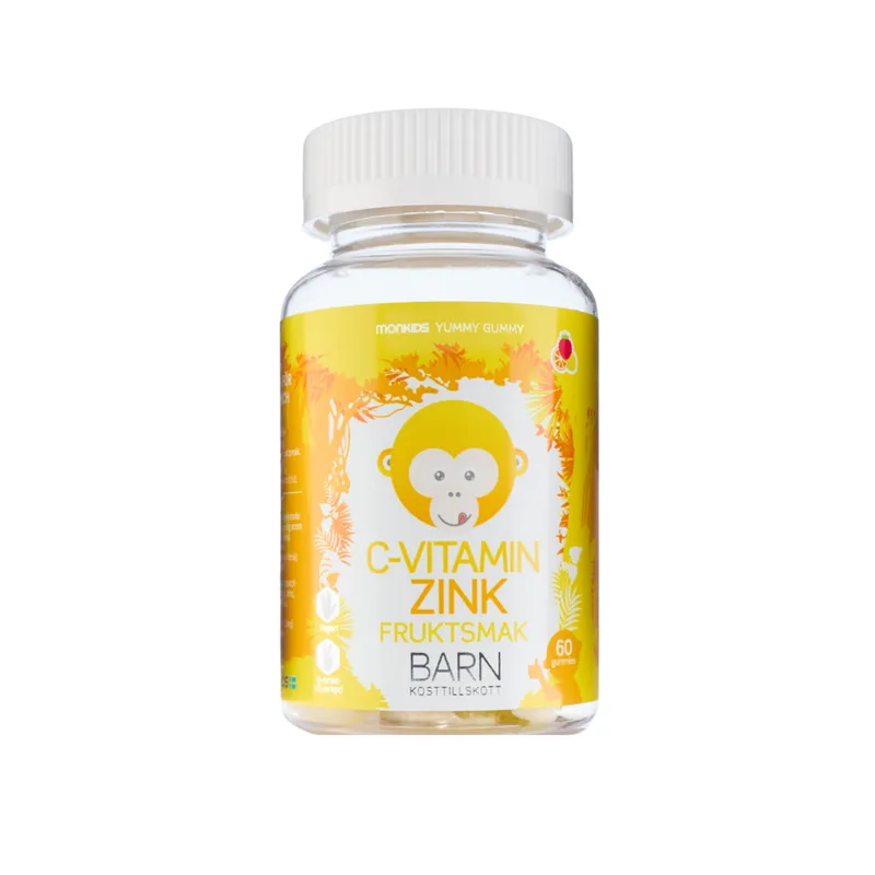 Bild 2 för C-vitamin + Zink Barn Fruktsmak
