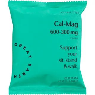 Produktfoto för Cal-Mag 600-300 mg Refill 60 tabletter