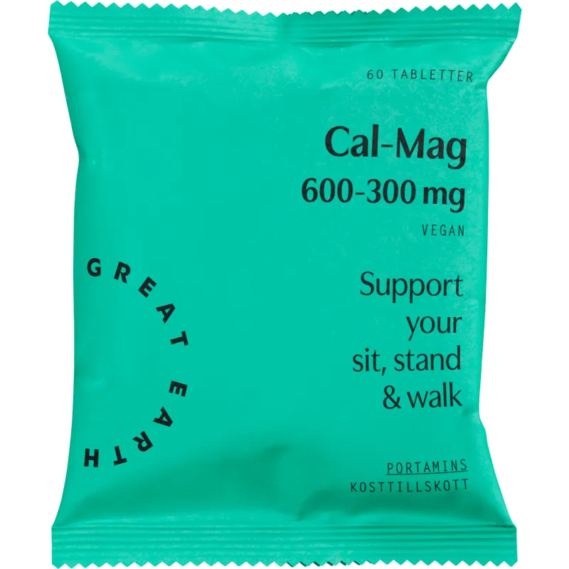 Bild 1 för Cal-Mag 600-300 mg Refill 60 tabletter