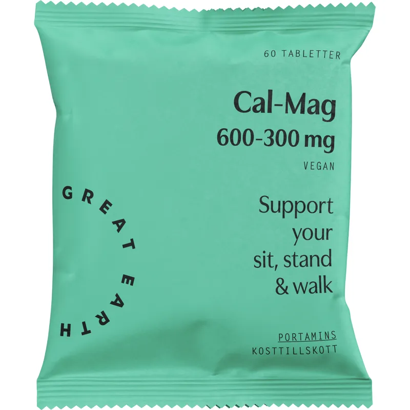 Bild 2 för Cal-Mag 600-300 mg Refill 60 tabletter