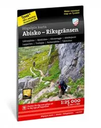 Alternativ bild 0 för Calazo Abisko, Björkliden - Riksgränsen 1:25.000