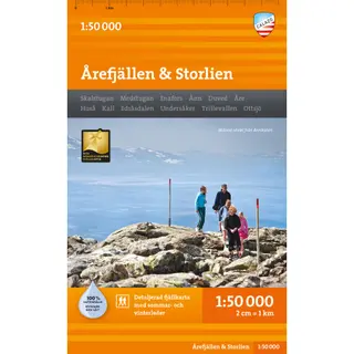 Produktfoto för Calazo Årefjällen & Storlien 1:50.000