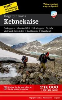 Alternativ bild 0 för Calazo Högalpin Karta Kebnekaise 1:15.000