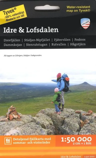 Alternativ bild 0 för Calazo Idre & Lofsdalen 1:50.000