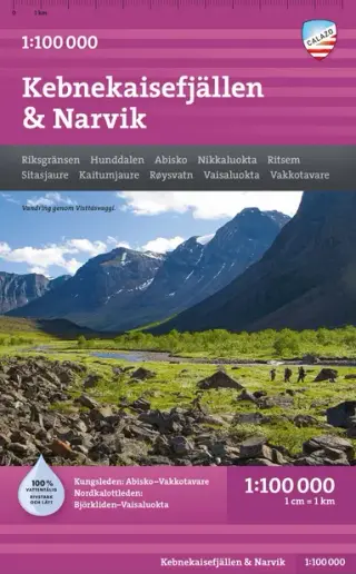 Produktfoto för Calazo Kebnekaisefjällen & Narvik