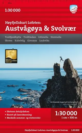 Produktfoto för Calazo Lofoten Austvågöya-Svolvaer Tyvek