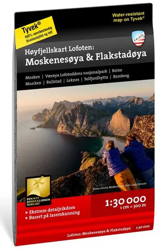 Produktfoto för Calazo Lofoten Moskenesöya & Flakstadöya Tyvek