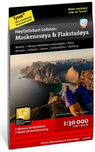 Produktfoto för Calazo Lofoten Moskenesöya & Flakstadöya Tyvek