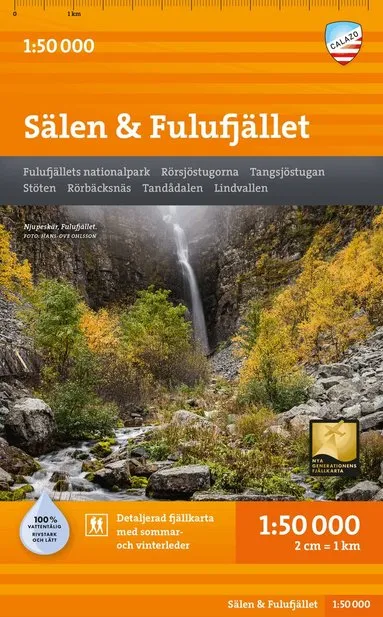 Alternativ bild 0 för Calazo Sälen & Fulufjället1:50.000