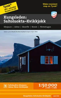 Alternativ bild 0 för Calazo Saltoluokta - Kvikkjokk 1:50.000