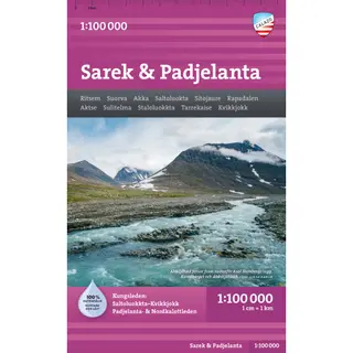 Produktfoto för Calazo Sarek & Padjelanta