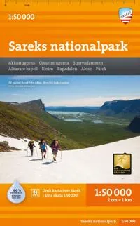 Alternativ bild 0 för Calazo Sareks Nationalpark1:50.000