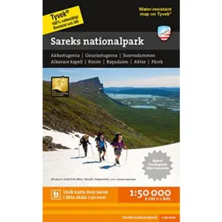 Produktfoto för Calazo Sareks Nationalpark1:50.000