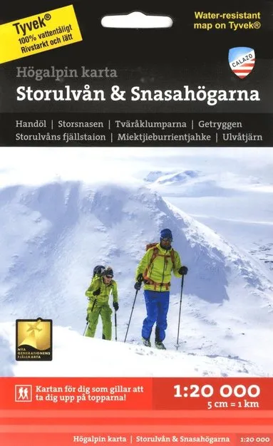 Alternativ bild 0 för Calazo Snasahögarna 1:20.000