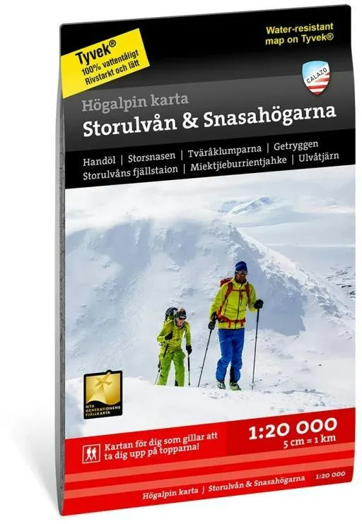 Alternativ bild 0 för Calazo Snasahögarna 1:20.000