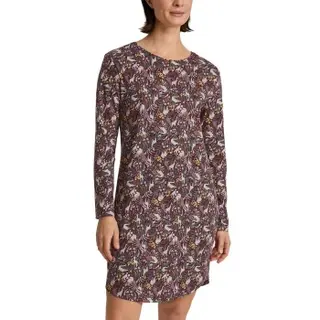 Produktfoto för Calida African Dreams Nightdress Vinröd bomull X-Small Dam