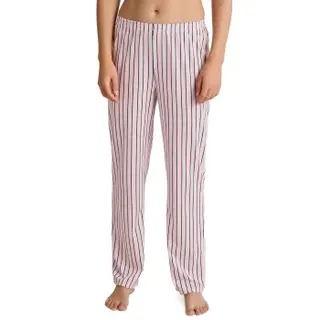 Produktfoto för Calida Favourites Sleep Long Pants Rosa randig bomull Medium Dam