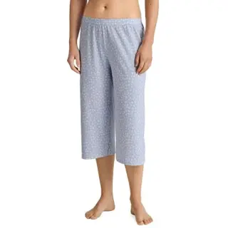 Produktfoto för Calida Favourites Sleep Medium-Length Pants Ljusblå bomull Medium Dam