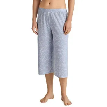 Alternativ bild 0 för Calida Favourites Sleep Medium-Length Pants Ljusblå bomull X-Large Dam
