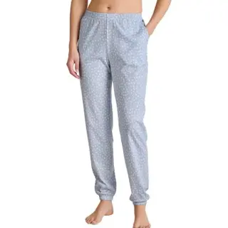 Produktfoto för Calida Favourites Sleep Pants Ljusblå bomull Large Dam