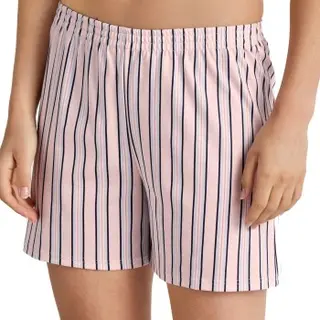 Produktfoto för Calida Favourites Sleep Shorts Rosa randig bomull X-Small Dam