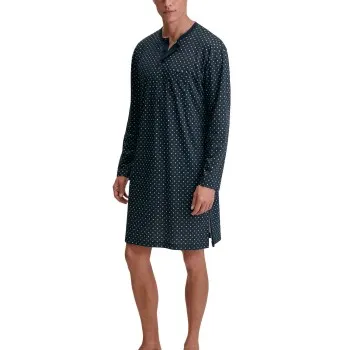 Alternativ bild 0 för Calida Relax Streamline Nightshirt Marin bomull Medium Herr