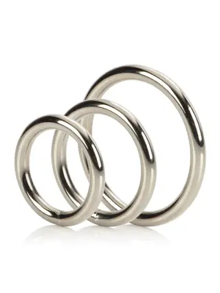 Produktfoto för California Exotic: Silver Ring Set, 3-pack