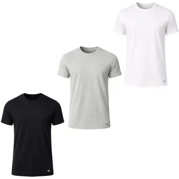 Bild 1 för Calvin Klein 3P Crew Neck T-Shirt Flerfärgad bomull Large Herr