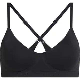 Produktfoto för Calvin Klein BH Fusion Flex Light Lined Bralette Svart polyamid Small Dam