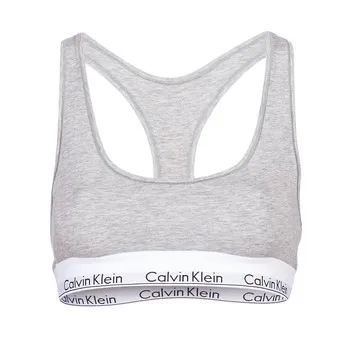Bild 1 för Calvin Klein BH Modern Cotton Bralette Gråmelerad Small Dam