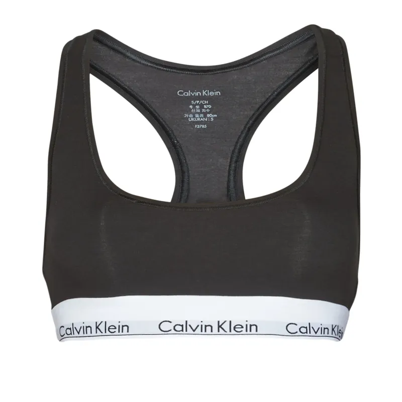 Bild 2 för Calvin Klein BH Modern Cotton Bralette Svart Large Dam
