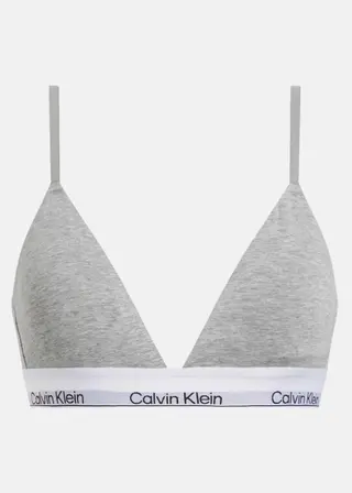 Produktfoto för Calvin Klein BH Modern Cotton Lightly Lined Triangle Grå Large Dam