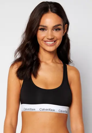 Produktfoto för Calvin Klein CK Cotton Bralette 001 Black M
