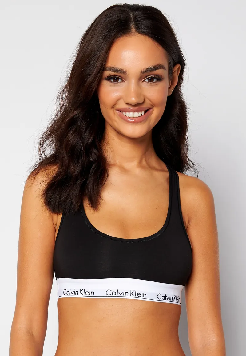 Alternativ bild 0 för Calvin Klein CK Cotton Bralette 001 Black M