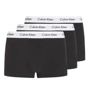 Produktfoto för Calvin Klein Cotton Stretch Low Rise Trunks 3-pak sort - Str. L