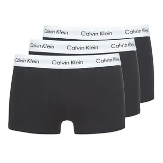 Produktfoto för Calvin Klein Cotton Stretch Low Rise Trunks 3-pak sort - Str. XL