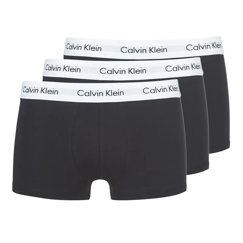 Bild 2 för Calvin Klein Cotton Stretch Low Rise Trunks 3-pak sort - Str. XL
