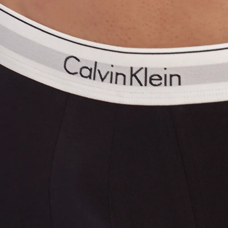 Bild 4 för Calvin Klein Cotton Stretch Shorty Trunks 3-Pak Sort Str. XL   3 stk.