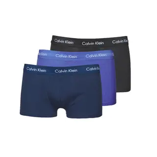 Produktfoto för Calvin Klein Kalsonger 3P Cotton Stretch Low Rise Trunks Flerfärgad-2 bomull Small Herr