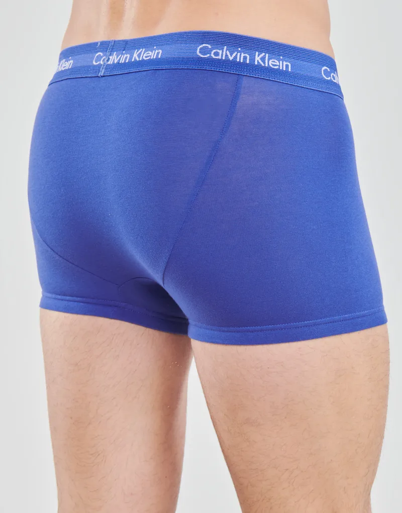 Bild 5 för Calvin Klein Kalsonger 3P Cotton Stretch Low Rise Trunks Flerfärgad-2 bomull Small Herr