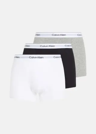 Produktfoto för Calvin Klein Kalsonger 3P Icon Cotton Relaxed Fit Trunks Flerfärgad bomull Medium Herr
