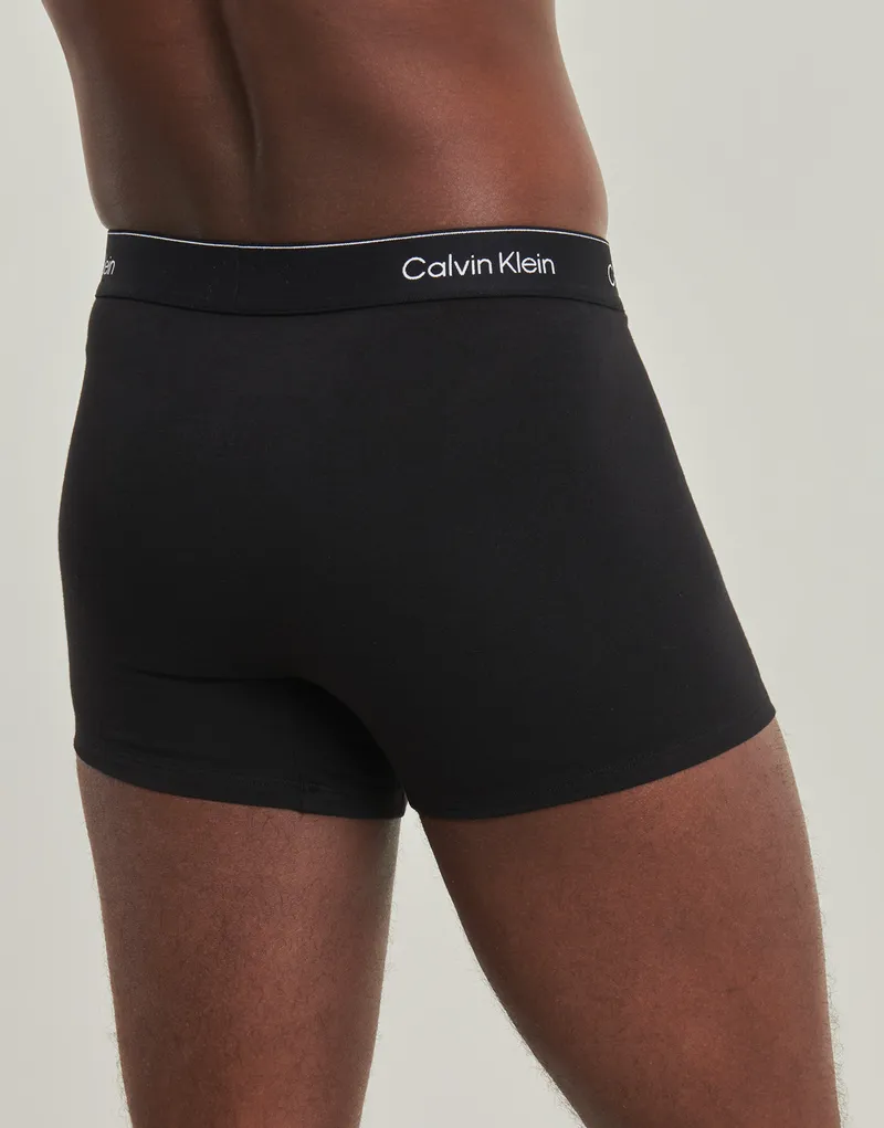 Bild 5 för Calvin Klein Kalsonger 3P Icon Cotton Relaxed Fit Trunks Helsvart bomull Small Herr