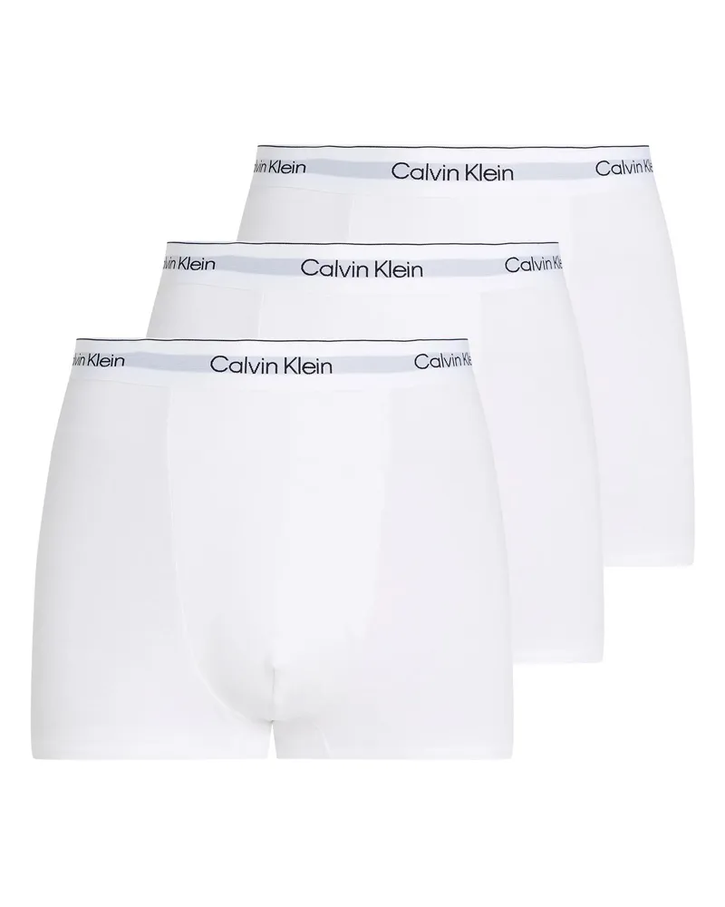 Alternativ bild 0 för Calvin Klein Kalsonger 3P Icon Cotton Relaxed Fit Trunks Vit bomull XX-Large Herr
