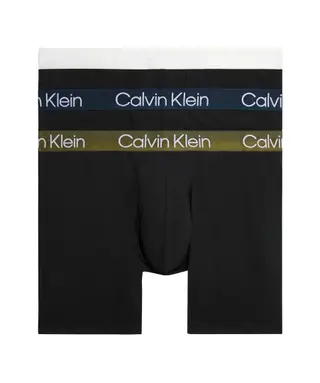 Produktfoto för Calvin Klein Kalsonger 3P Modern Structure Recycled Boxer Brief Flerfärgad Small Herr