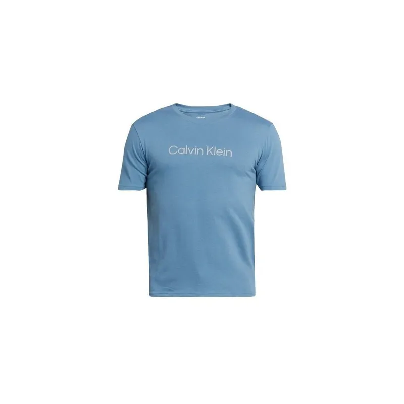 Bild 2 för Calvin Klein Sport Essentials T-Shirt Blå Small Herr