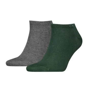 Alternativ bild 0 för Calvin Klein Strumpor 2P Men Sneaker Socks Grön Strl 39/42 Herr
