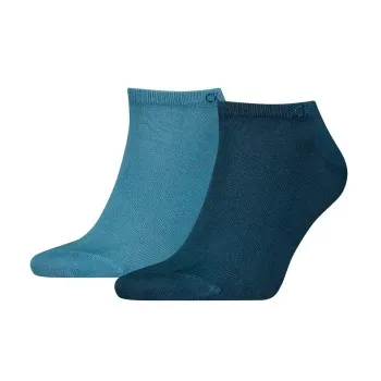 Alternativ bild 0 för Calvin Klein Strumpor 2P Men Sneaker Socks Marin/Blå Strl 39/42 Herr