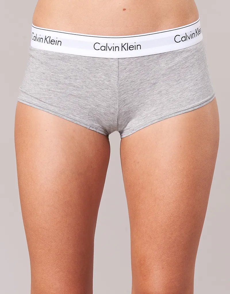 Bild 5 för Calvin Klein Trosor Modern Cotton Short Gråmelerad X-Large Dam